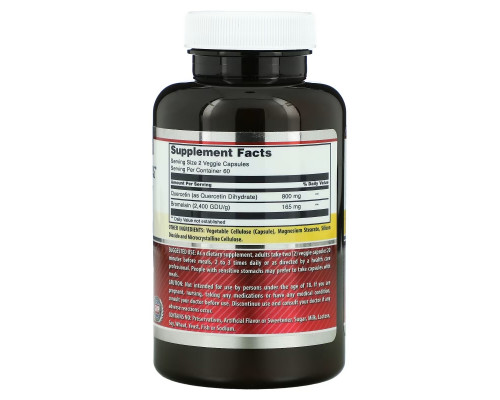 Amazing Nutrition, Quercetin Bromelain, 120 Veggie Capsules Amazing Nutrition, Quercetin Bromelain, 120 Veggie Capsules