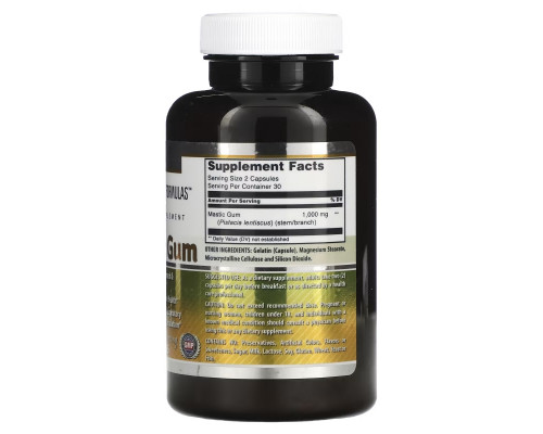 Amazing Nutrition, Mastic Gum, 500 mg, 60 Capsules Amazing Nutrition, Mastic Gum, 500 mg, 60 Capsules