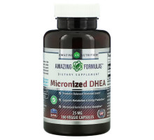 Amazing Nutrition, Micronized DHEA, 25 mg, 180 Veggie Capsules