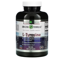 Amazing Nutrition, L-Tyrosine, 500 mg, 180 Capsules