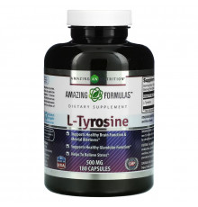 Amazing Nutrition, L-Tyrosine, 500 mg, 180 Capsules