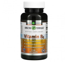 Витамины группы B Amazing Nutrition, Витамин B6, 25 мг, 250 таблеток