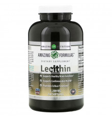 Amazing Nutrition, Лецитин, 1200 мг, 240 мягких таблеток