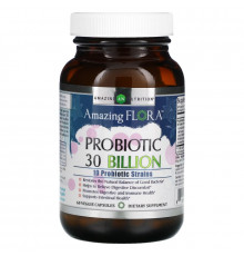 Amazing Nutrition, Amazing Flora, Probiotic, 30 Billion CFU, 60 Veggie Capsules