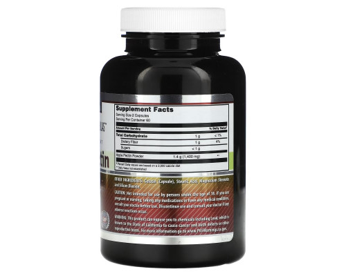 Amazing Nutrition, Apple Pectin, 700 mg, 120 Capsules Amazing Nutrition, Apple Pectin, 700 mg, 120 Capsules