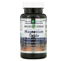 Amazing Nutrition, Magnesium Oxide, 500 mg, 90 Capsules