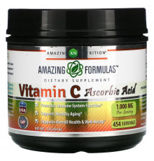 Amazing Nutrition, Vitamin C Ascorbic Acid, 1,000 mg, 1 lb (454 g)