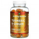 Имбирь и куркума Amazing Nutrition, Amazing Gummies, куркума и имбирь, абрикос, 120 жевательных таблеток