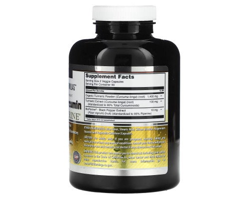 Amazing Nutrition, Turmeric Curcumin with BioPerine, 750 mg, 180 Veggie Capsules Amazing Nutrition, Turmeric Curcumin with BioPerine, 750 mg, 180 Veggie Capsules