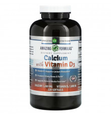 Amazing Nutrition, Calcium with Vitamin D3, 220 Softgels