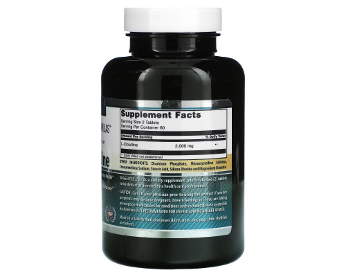 Amazing Nutrition, L-Citrulline, 1,000 mg, 120 Tablets Amazing Nutrition, L-Citrulline, 1,000 mg, 120 Tablets