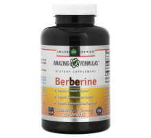 Фрукты и ягоды Amazing Nutrition, Берберин, 500 мг, 250 капсул