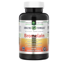 Amazing Nutrition, Bromelain, 500 mg, 120 Veggie Capsules