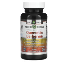 Amazing Nutrition, Quercetin Berberine, 500 mg, 90 Veggie Capsules