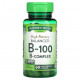 Витамины группы B Nature's Truth, Balanced B-100, высокая эффективность, 60 капсул с быстрым высвобождением