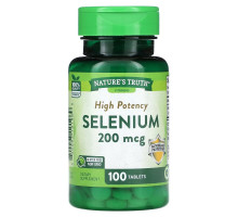 Nature's Truth, High Potency Selenium, 200 mcg, 100 Tablets