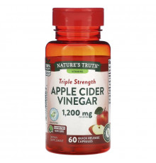 Nature's Truth, Triple Strength Apple Cider Vinegar, 600 mg, 60 Quick Release Capsules