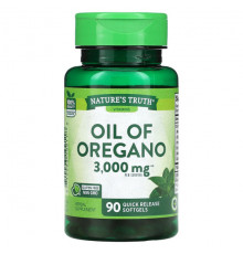Растительные масла Oil Of Oregano, 3,000 mg, 90 Quick Release Softgels (1,500 mg per Capsule)