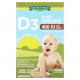 Витамин D Nature's Truth, Vitamins, капли для детей D3, для новорожденных, 400 МЕ, 9,2 мл (0,31 жидк. Унции)
