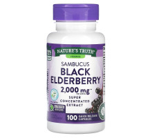Nature's Truth, Sambucus Black Elderberry, 1,000 mg, 100 Quick Release Capsules