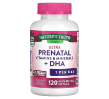 Nature's Truth, Ultra Prenatal Vitamins & Minerals + DHA, 120 Quick Release Softgels