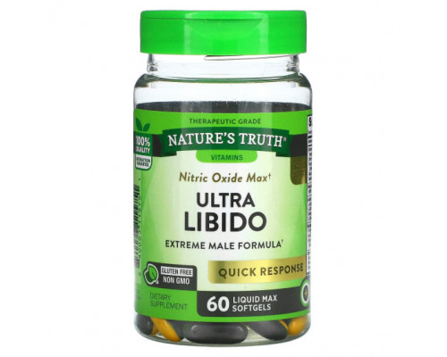 Мужское здоровье Ultra Libido, 60 Liquid Max Softgels Мужское здоровье Ultra Libido, 60 Liquid Max Softgels