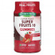 Фрукты и ягоды Super Fruits 10 Gummies, Natural Pomegranate Berry, 60 Vegan Gummies