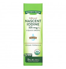 Nature's Truth, Vitamins, Nascent Iodine, Liquid Drops, Unflavored, 325 mcg, 2 fl oz (59 ml)