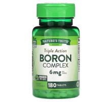 Nature's Truth, Triple Action Boron Complex, 3 mg, 180 Tablets