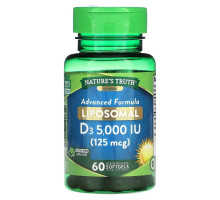 Nature's Truth, Liposomal D3, Advanced Formula, 125 mcg (5,000 IU), 60 Quick Release Softgels