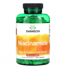 Swanson, Niacinamide, 500 mg, 250 Capsules
