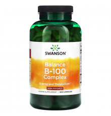 Swanson, Balance B-100 Complex, High Potency, 300 Capsules