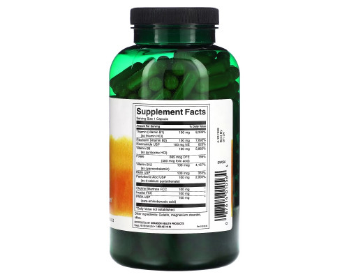 Swanson, Balance B-100 Complex, High Potency, 300 Capsules Swanson, Balance B-100 Complex, High Potency, 300 Capsules