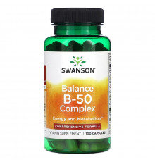 Swanson, Balance B-50 Complex, 100 Capsules