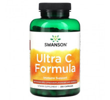 Витамин C Swanson, Ultra C Formula, 250 капсул
