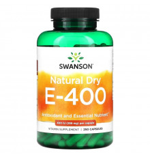 Swanson, Natural Dry E-400, 268 mg (400 IU), 250 Capsules