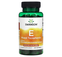 Swanson, Vitamin E Mixed Tocopherols, 1,200 IU (34 mg), 250 Softgels