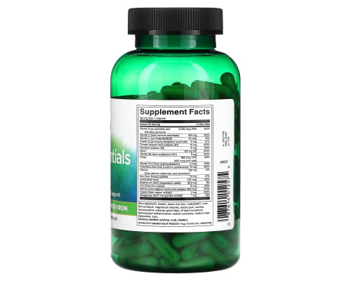 Swanson, Daily Essential Multi with Iron, 250 Capsules Swanson, Daily Essential Multi with Iron, 250 Capsules