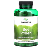 Swanson, Bee Pollen, 400 mg, 300 Capsules