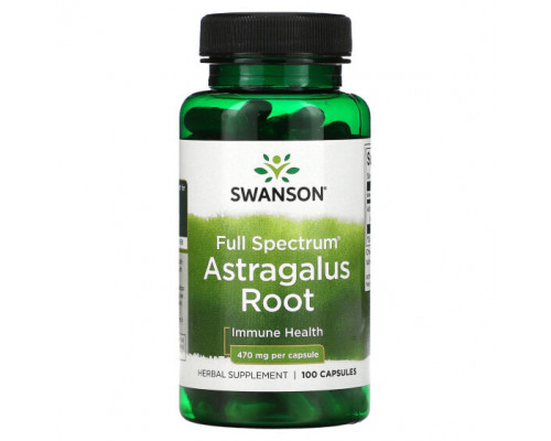 БАДы для укрепления иммунитета Full Spectrum Astragalus Root, 470 mg, 100 Capsules БАДы для укрепления иммунитета Full Spectrum Astragalus Root, 470 mg, 100 Capsules