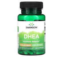 Swanson, DHEA, High Potency, 25 mg, 120 Capsules