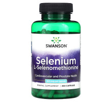 Swanson, Selenium, L-Selenomethionine, 100 mcg, 300 Capsules