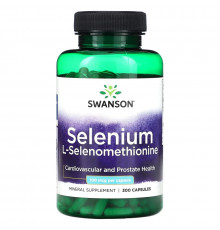 Swanson, Selenium, L-Selenomethionine, 100 mcg, 300 Capsules