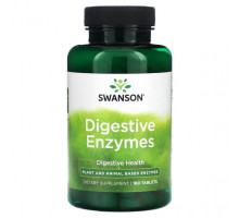 Пищеварительные ферменты Digestive Enzymes, 180 Tablets