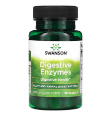 Пищеварительные ферменты Digestive Enzymes, 90 Tablets
