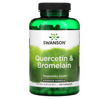 Swanson, Quercetin & Bromelain, Respiratory Health, 250 Capsules