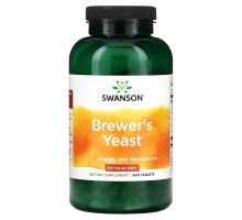 Swanson, Brewer's Yeast, 500 mg, 500 Tablets