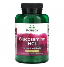 Swanson, Glucosamine HCI, 1,500 mg, 100 Tablets