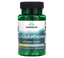 Swanson, L-Glutathione, 100 mg, 100 Capsules