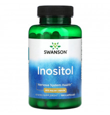 Swanson, Inositol, 650 mg, 100 Capsules